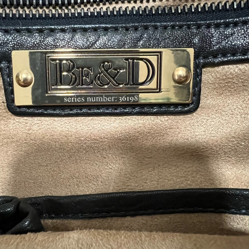 Be & D Leopard Print Soft Leather Laptop/ Work Everyday Messenger Bag - Picture 3 of 16